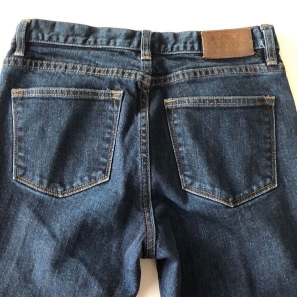 Lauren Ralph Lauren Straight Leg Dark Wash Jeans, 2 - Picture 4 of 5